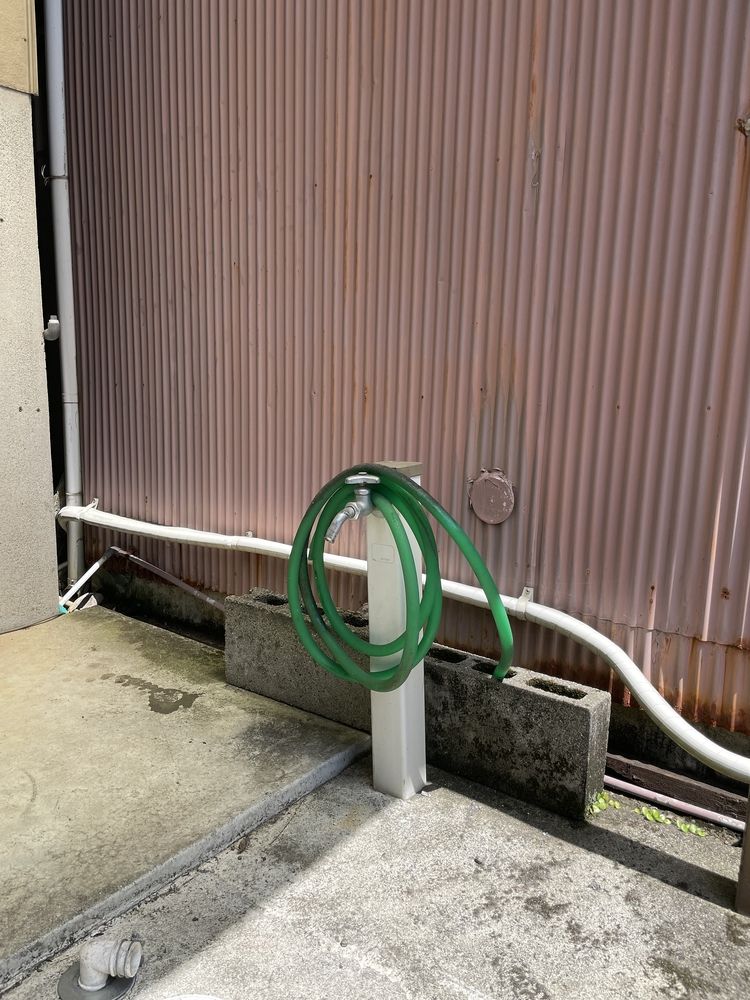 屋外水栓 洗車や掃除に便利♬外作業にも重宝します!