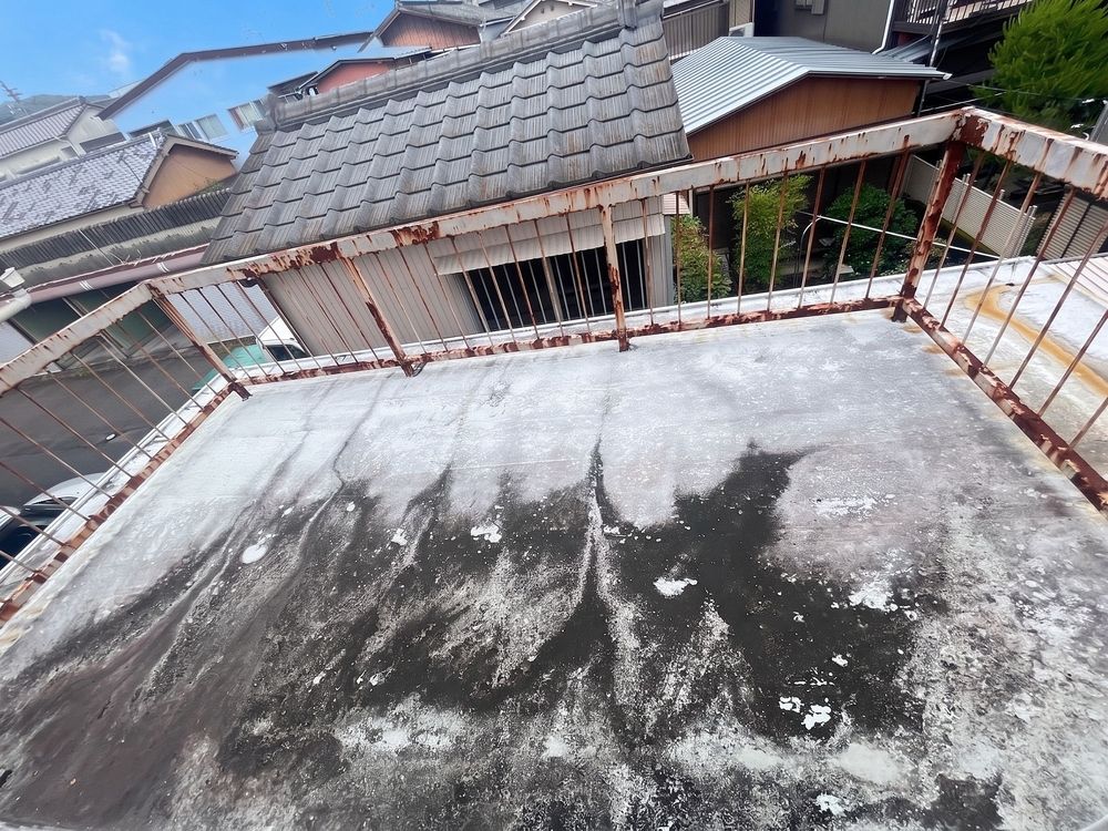 ベランダ 広々していて外に出て一息つけるお気に入りスペースに(^▽^)/